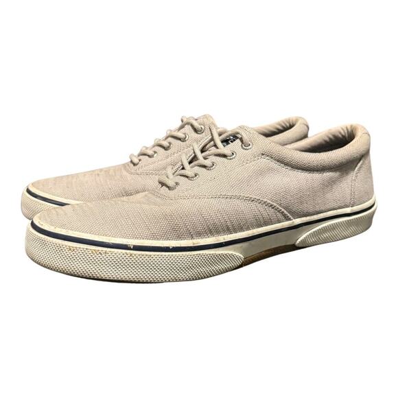 Sperry Top Sider Other - Sperry STS22380 Men’s Size 11 Canvas Sneakers Gray Casual Lace Up Comfort Shoes